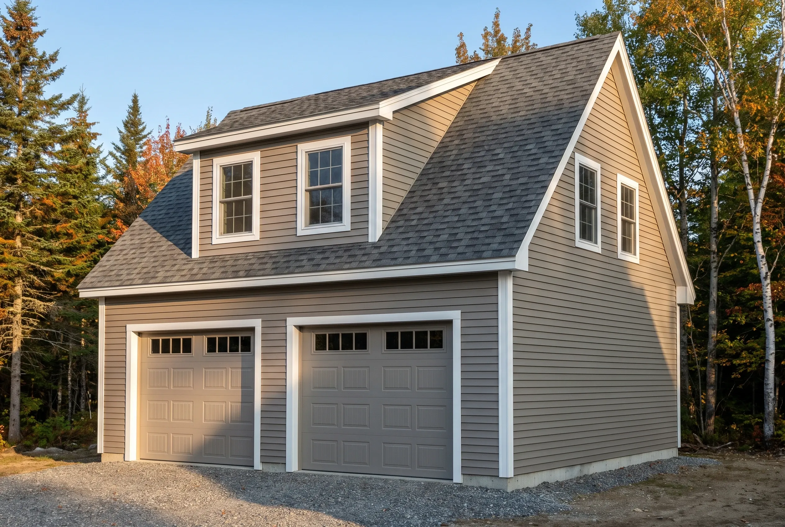 Garage With Room Above